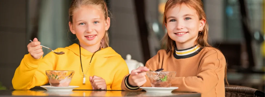 Speiseplan für Kindergarten und Schulen